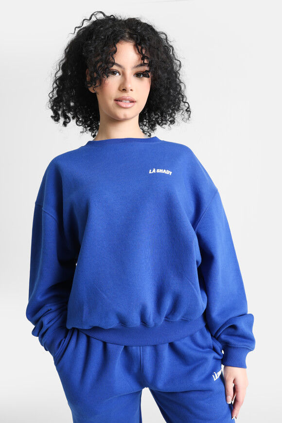 LA SHADY Sweatshirt | Royal | Damen  | L von LA SHADY