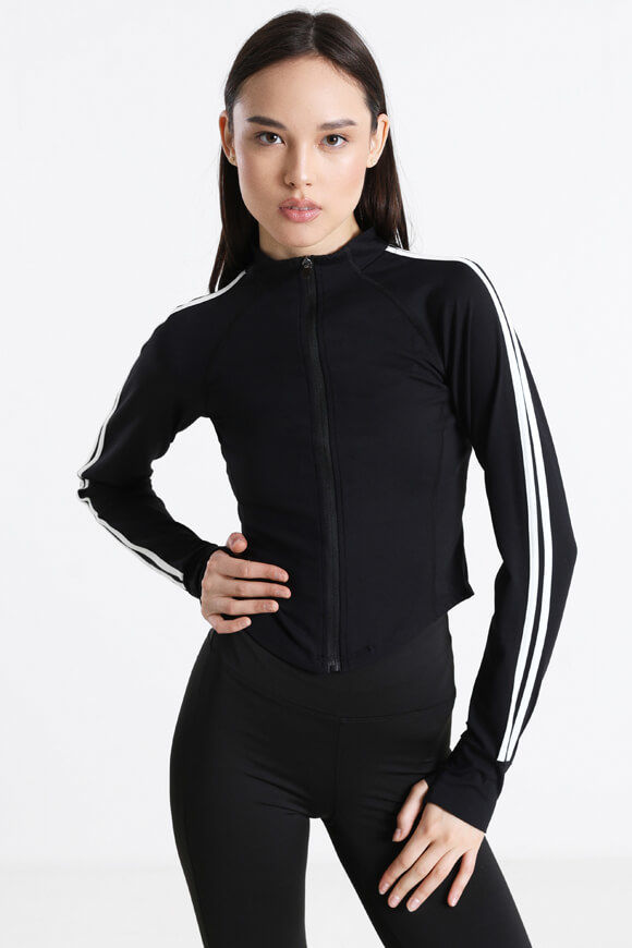 LA SHADY Trainingsjacke | Schwarz | Damen  | L von LA SHADY