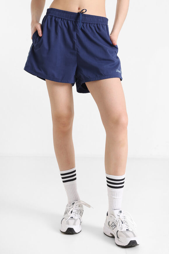 LA SHADY Trainingsshorts | Navy + Hellblau | Damen  | L von LA SHADY