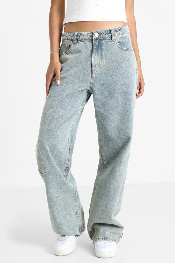 LA SHADY Wide Leg Jeans | Hellblau | Damen  | 32 von LA SHADY