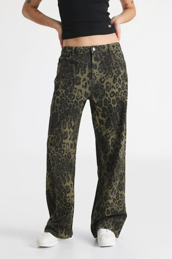 LA SHADY Wide Leg Jeans | Olive | Damen | 38 LA SHADY Wide Leg Jeans | Olive | Damen | 38 von LA SHADY
