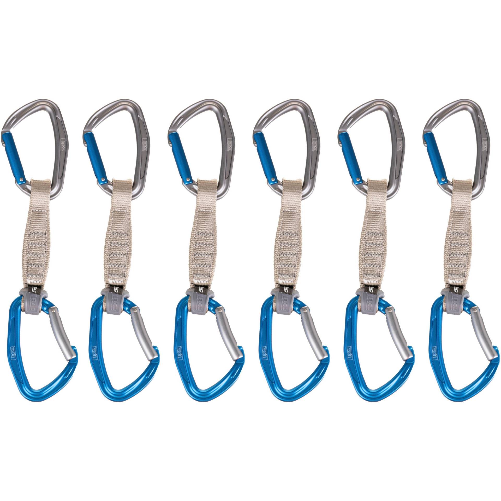 LACD Quickdraw AS 6-er Pack Karabiner LACD Quickdraw AS 6-er Pack Karabiner von LACD