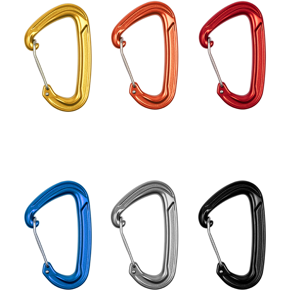 LACD Wire Evo Karabiner 6er Pack von LACD