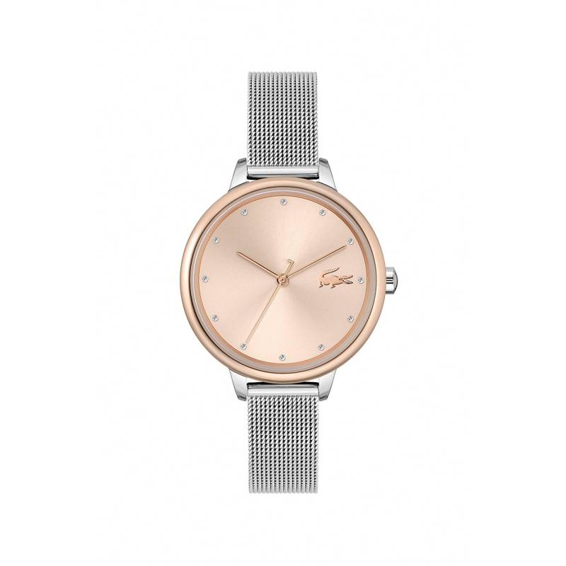 Analoguhr Damen Silber 34mm von LACOSTE