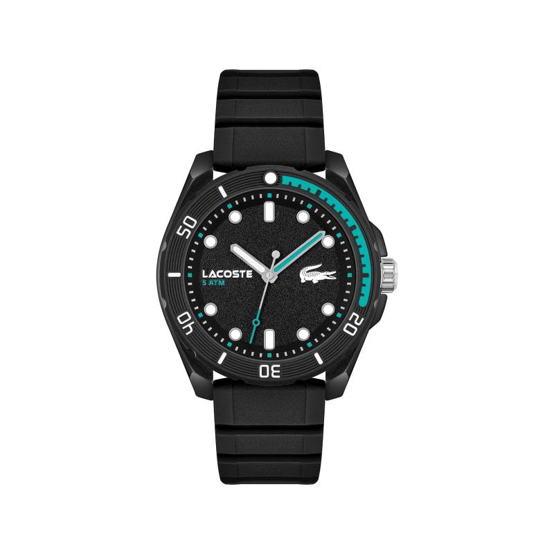 Analoguhr Herren Black 44mm von LACOSTE