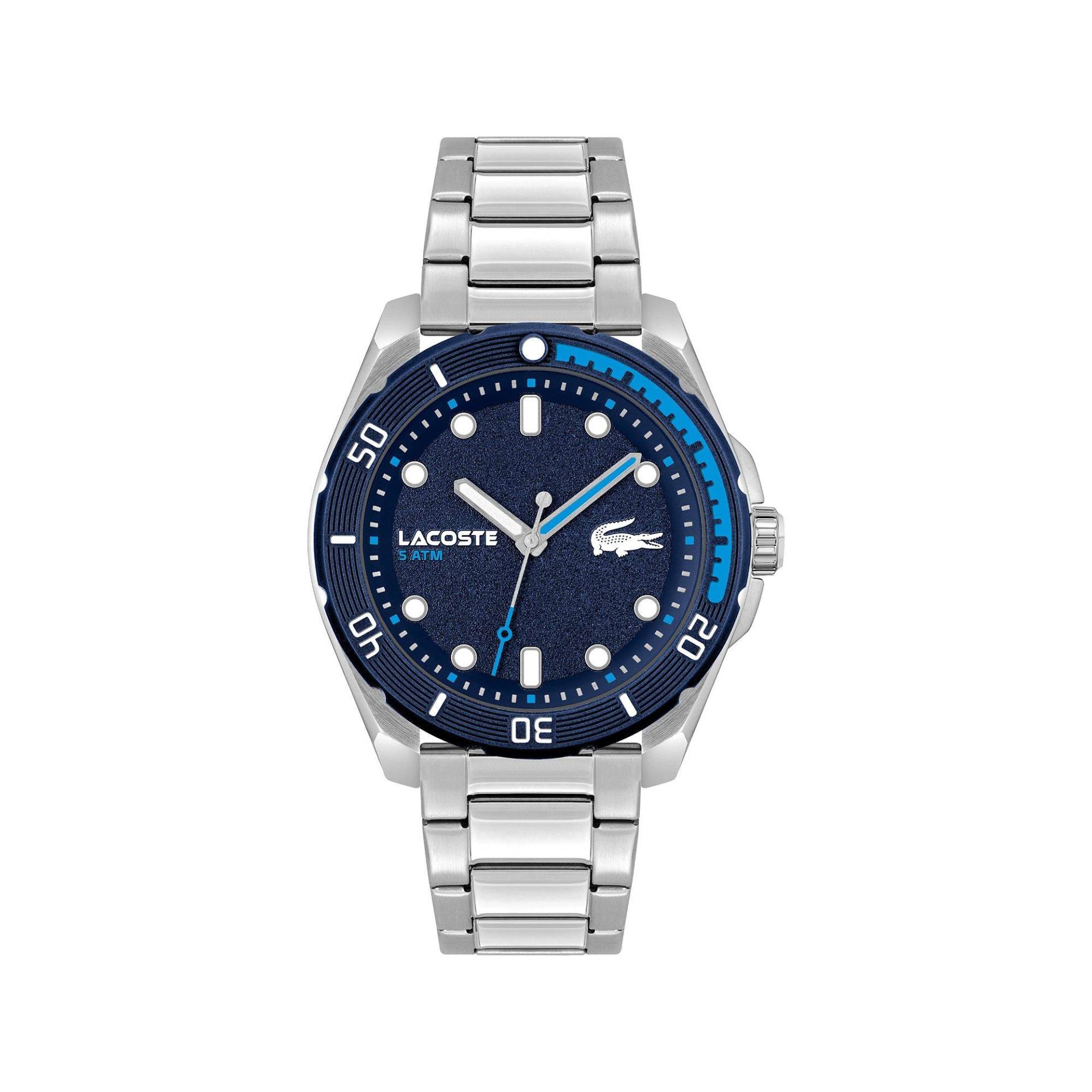 Analoguhr Herren Silber 44mm von LACOSTE