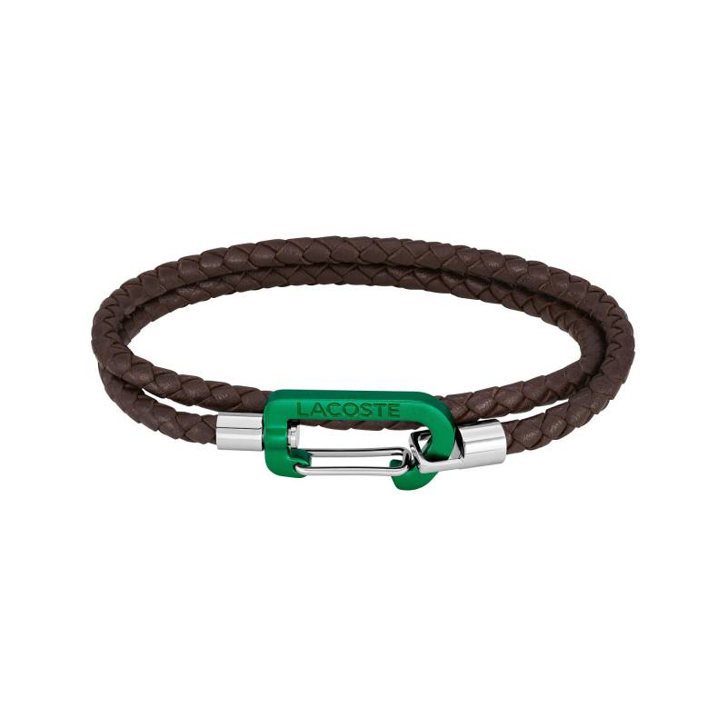 Armband Herren Braun 19cm von LACOSTE