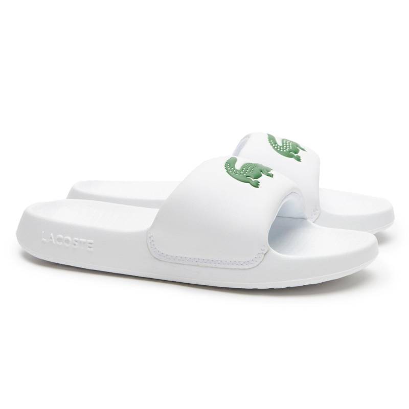 Badesandale -serve Slide 1.0 123 1 Cfa Herren Weiss 38 von LACOSTE