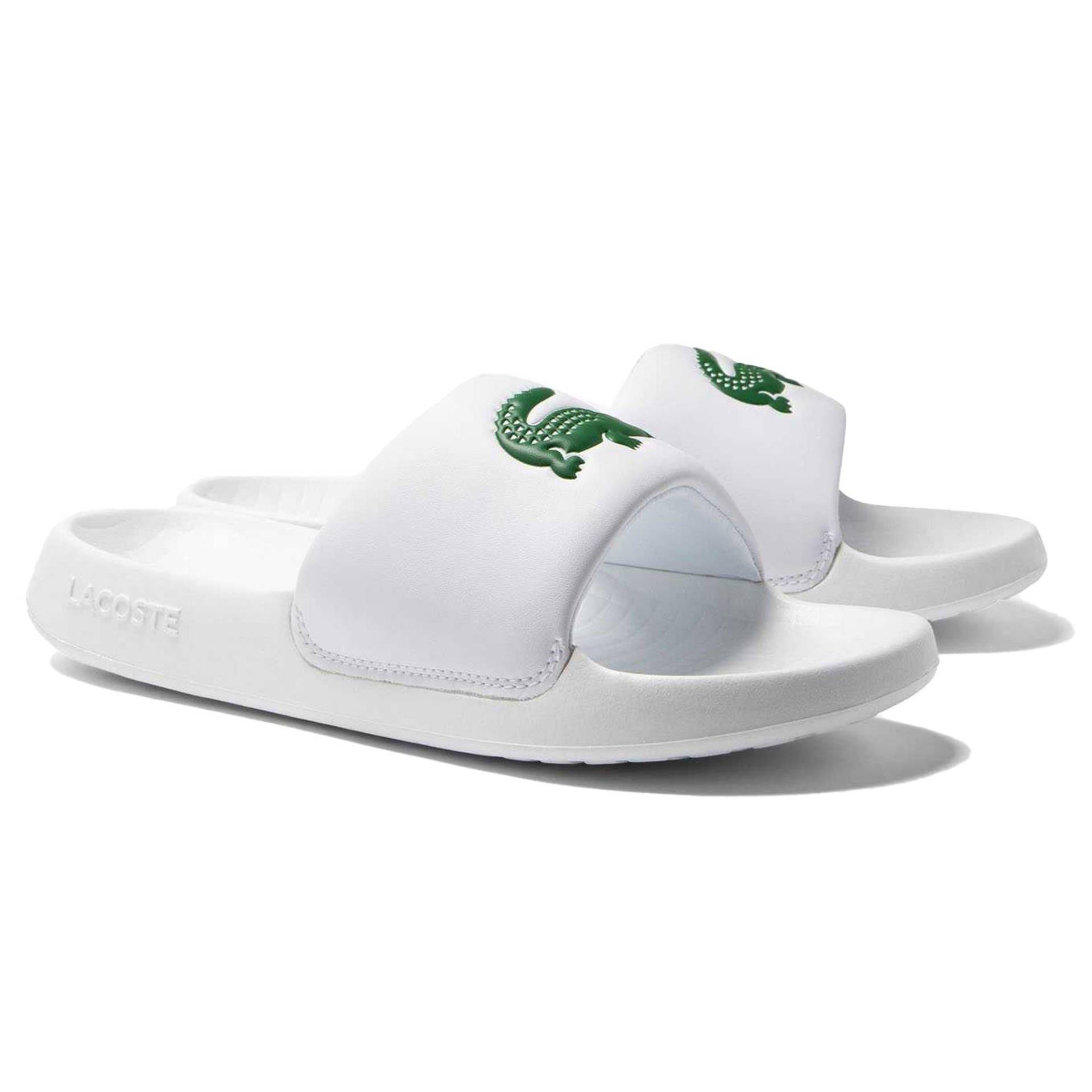 Badesandalen Herren Weiss 40.5 von LACOSTE