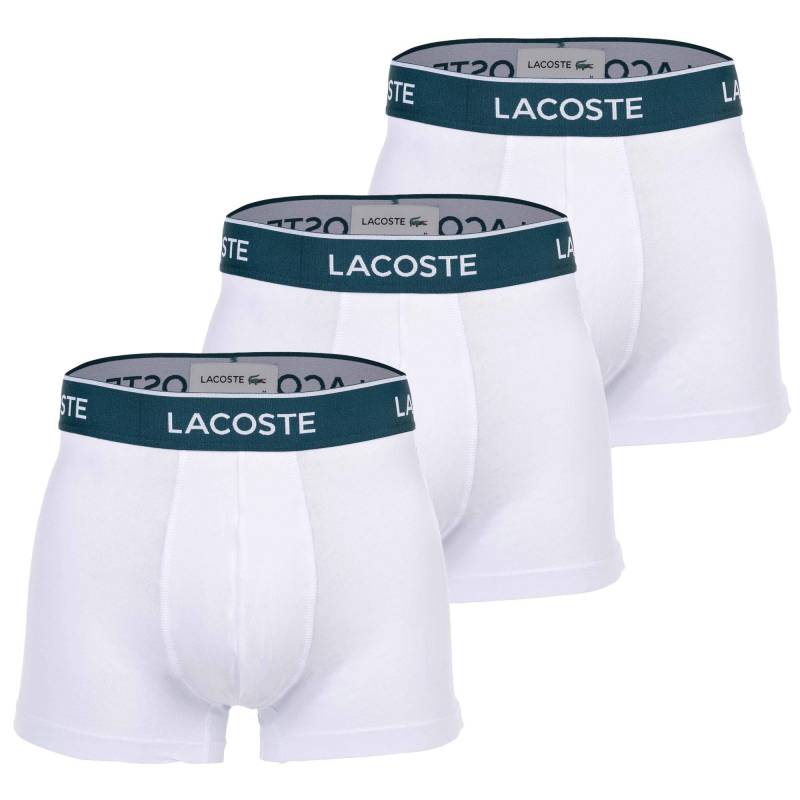 Boxershort Stretch Herren Weiss M von LACOSTE