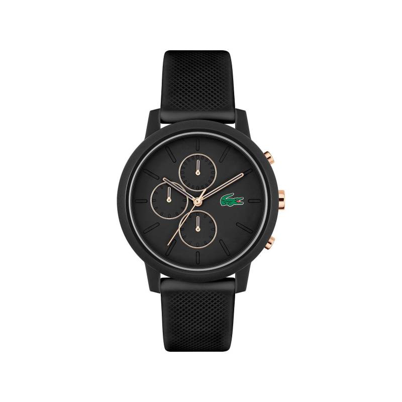 Chronograph Uhr Herren Black 43mm von LACOSTE