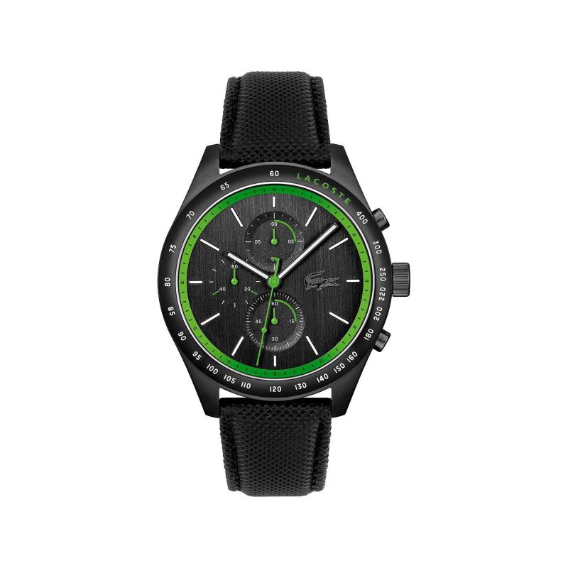 Chronograph Uhr Herren Black 44mm von LACOSTE