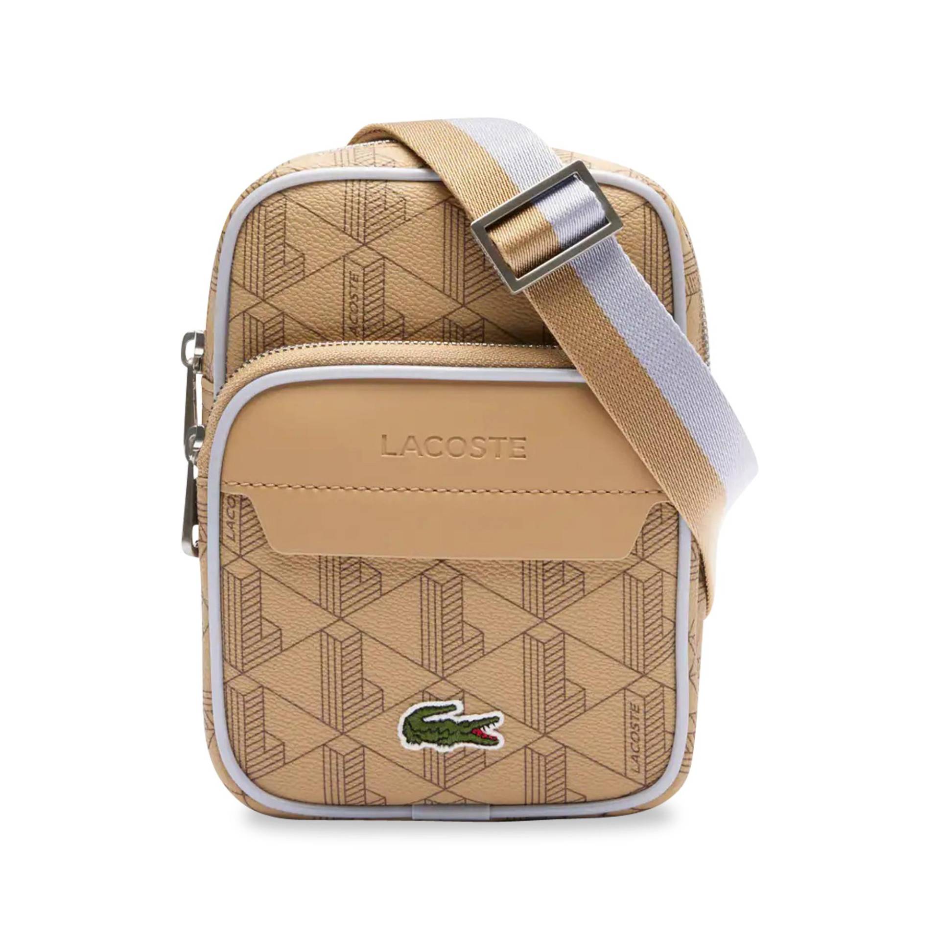 Lacoste - Crossbody Bag, für Herren, Beige, One Size von Lacoste