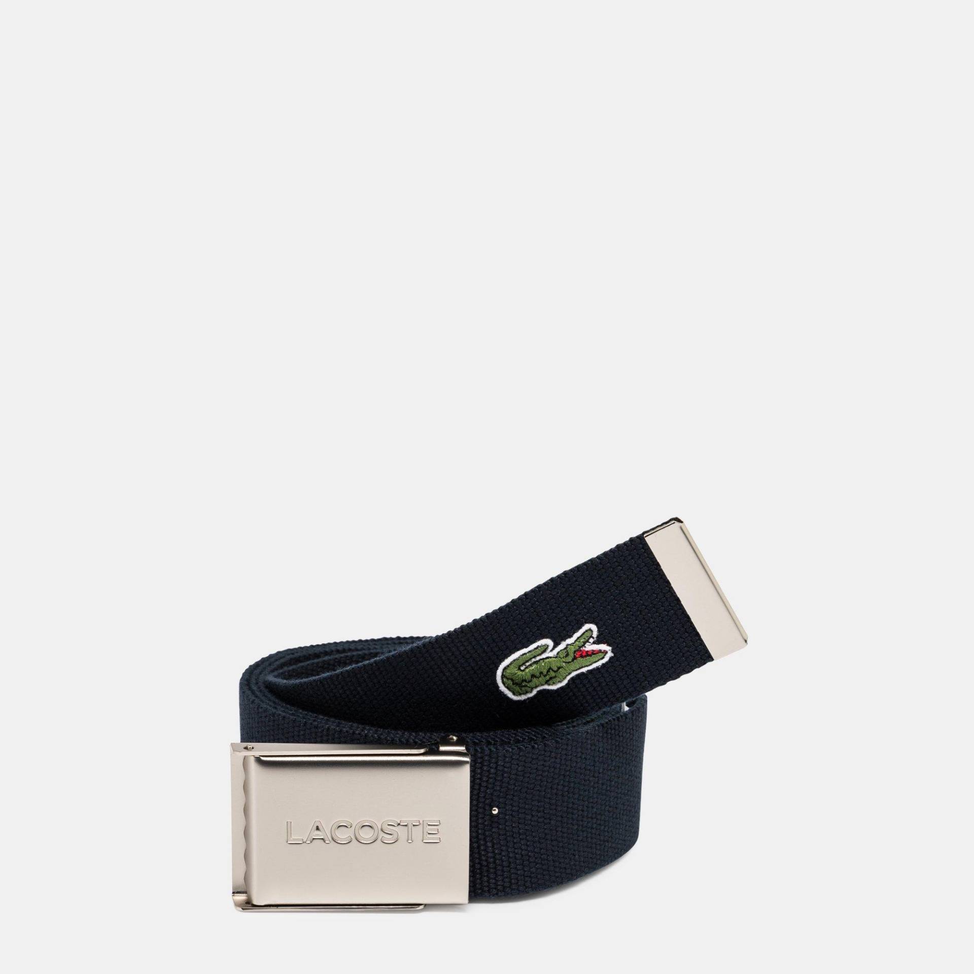 Lacoste - Gürtel, für Herren, Marine, Größe 100 von Lacoste