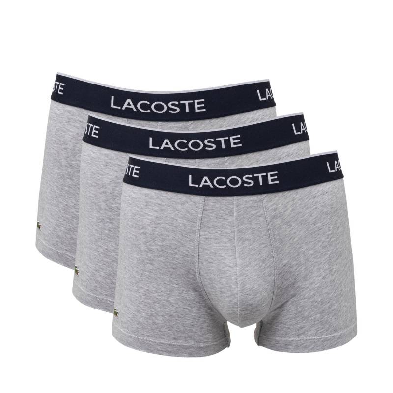 Multipack Slip Herren Grau Melange L von LACOSTE