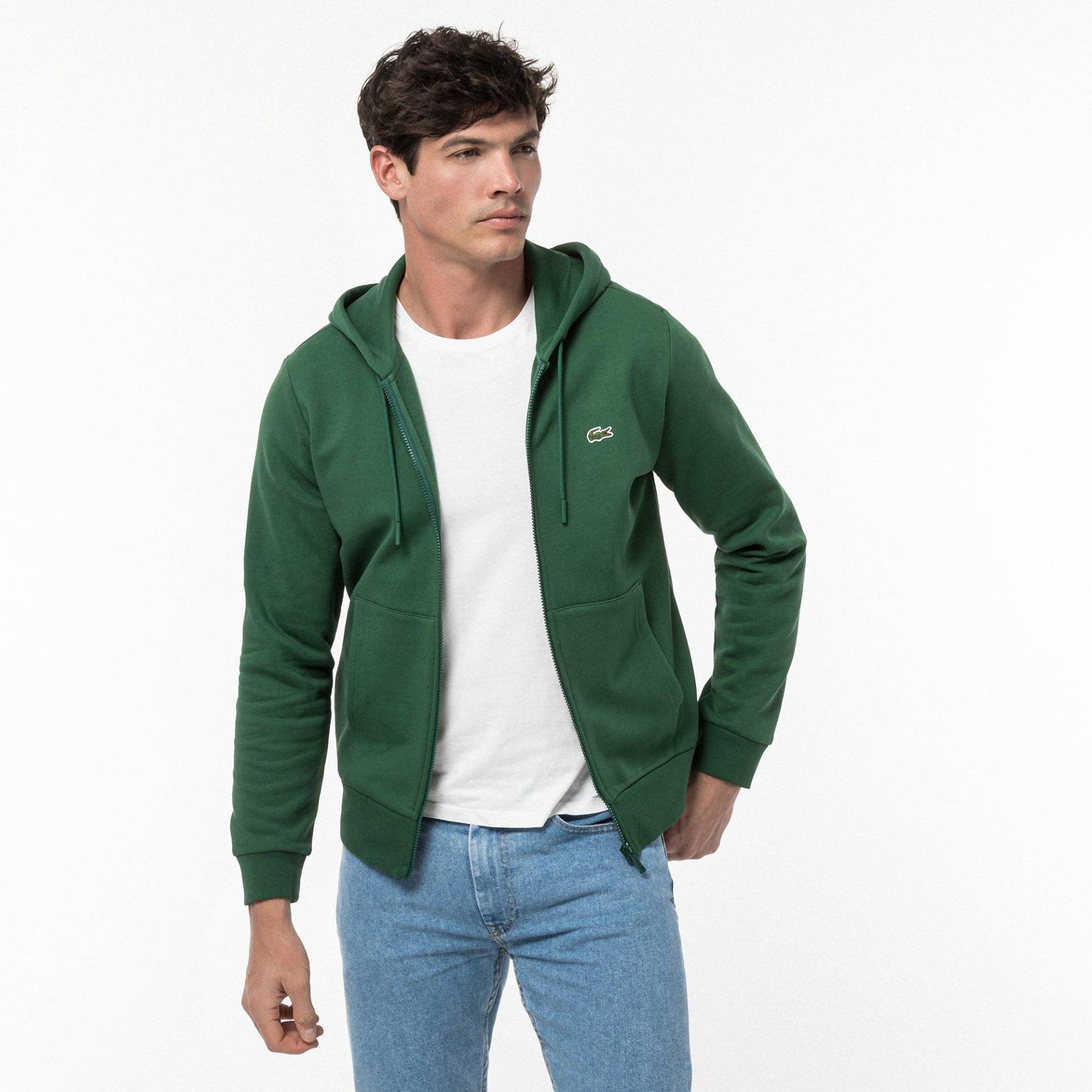 Sweatjacke Mit Kapuze Herren Grün T6 von LACOSTE