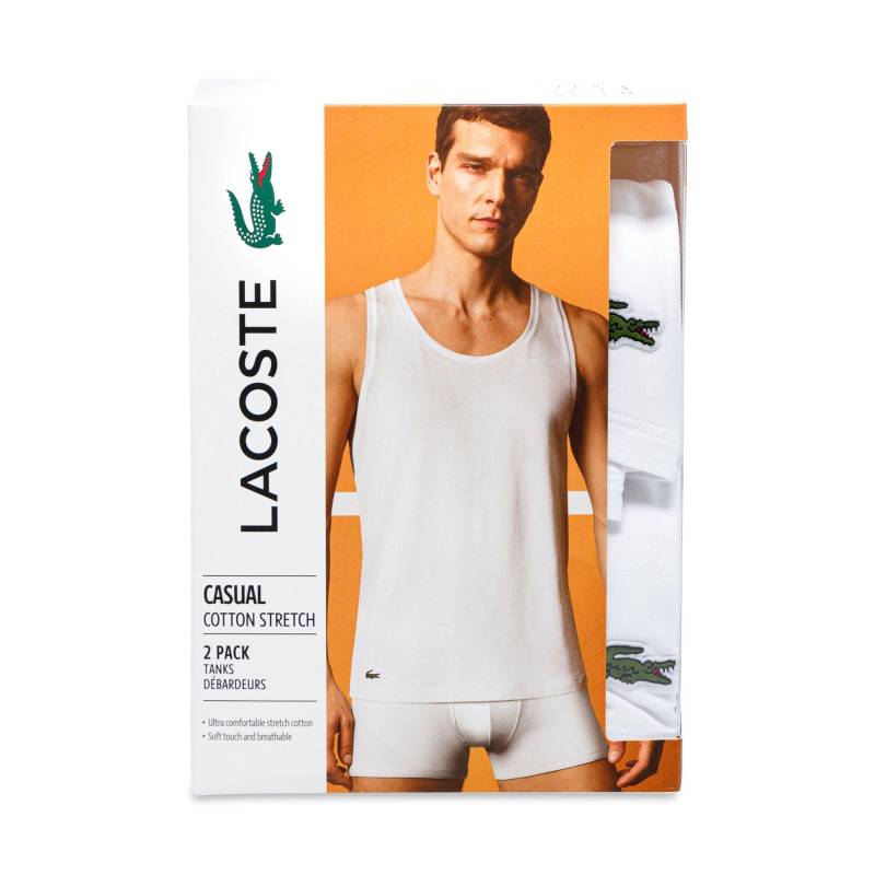 Top Multipack Herren Weiss S von LACOSTE