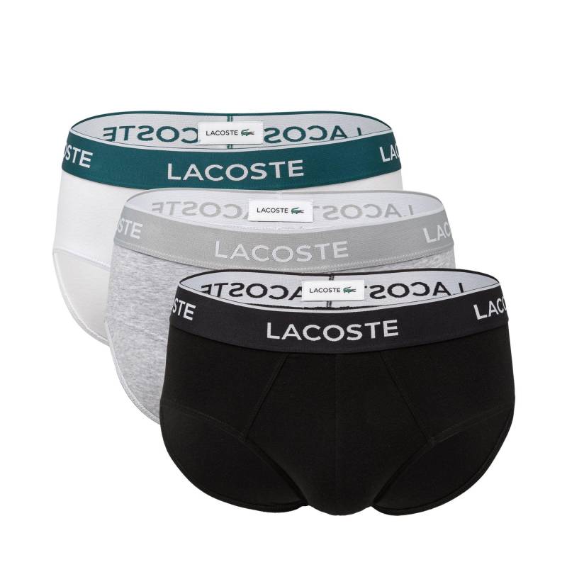 Triopack, Slips Herren Multicolor L von LACOSTE