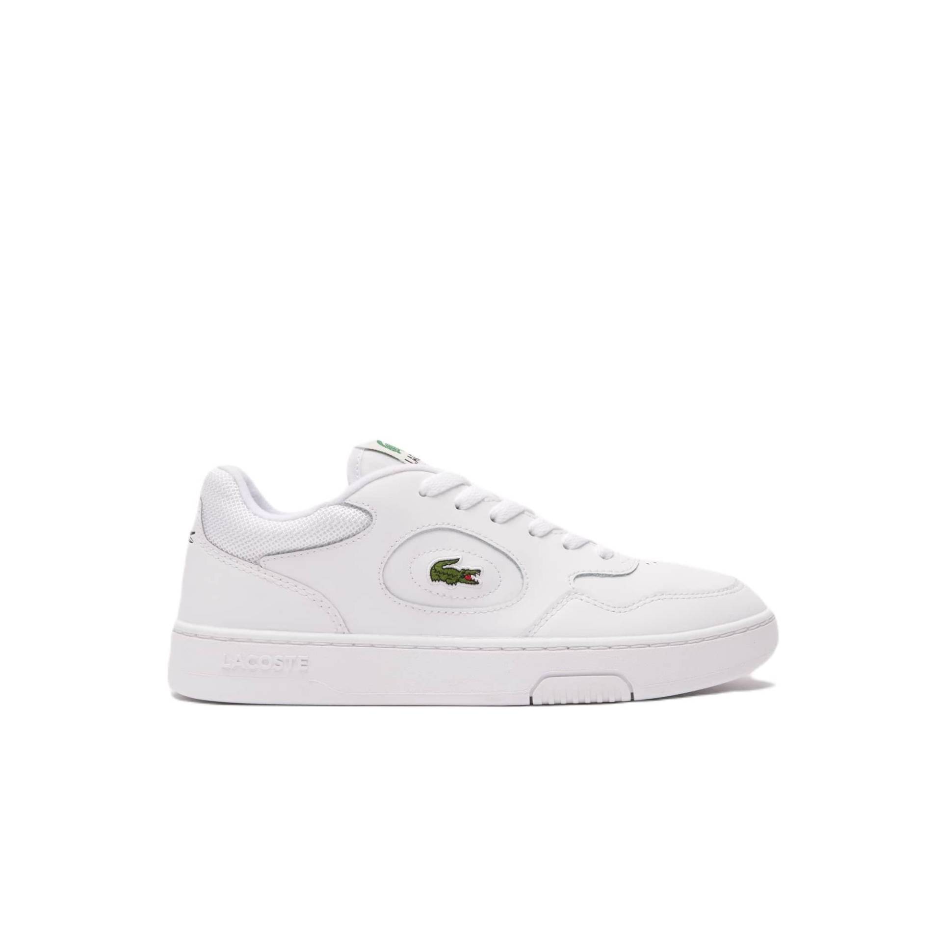 Lineset - Leder Sneaker Herren Weiss 39.5 von LACOSTE