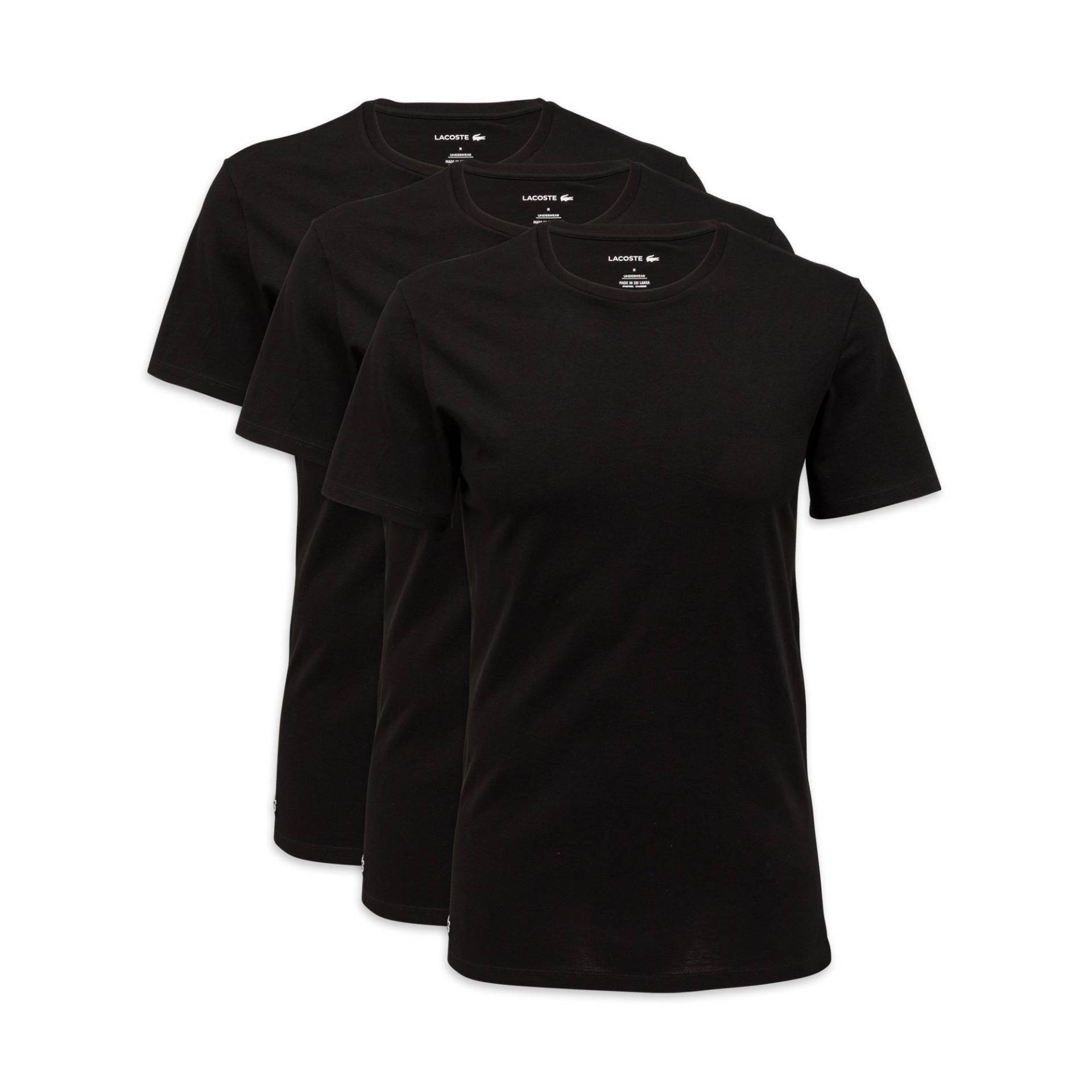 T-shirt, Rundhals, Kurzarm Herren Black M von LACOSTE