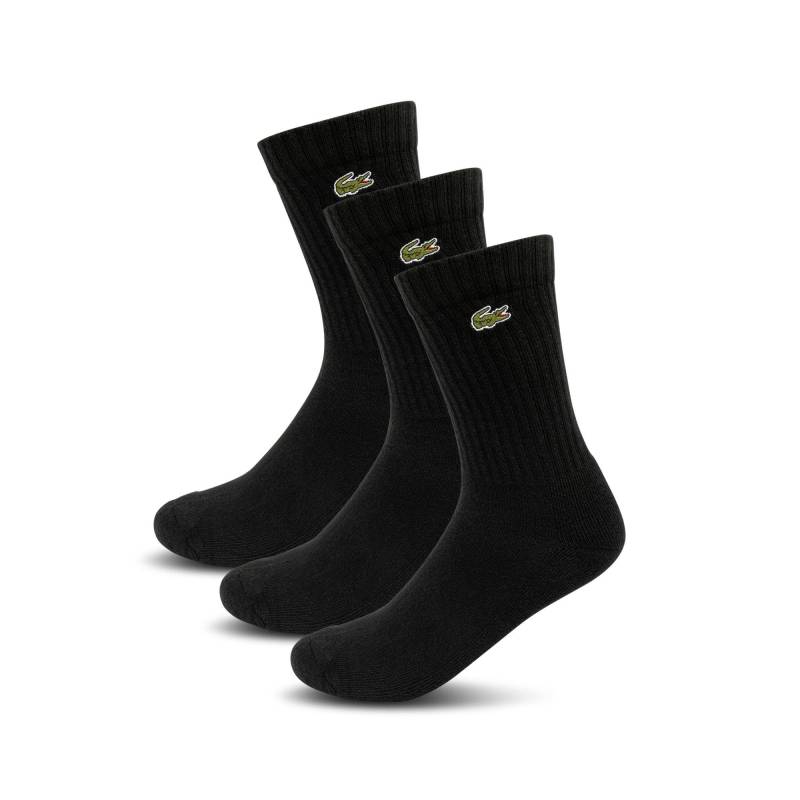 Multipack, Socken Herren Black 43-46 von LACOSTE