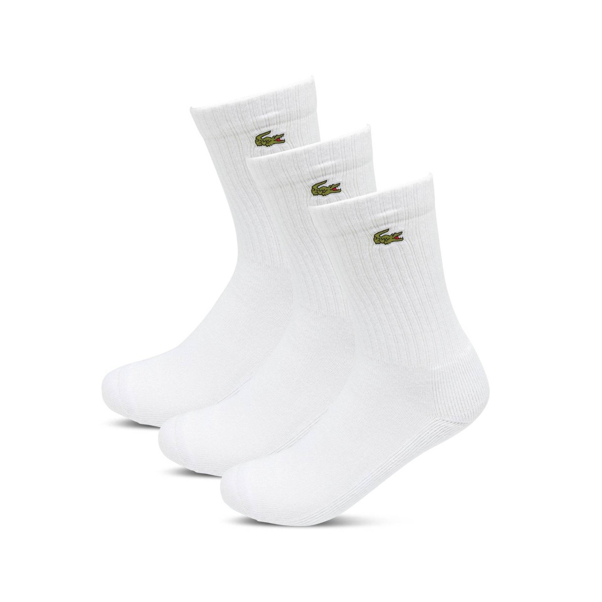 Multipack, Socken Herren Weiss 43-46 von LACOSTE