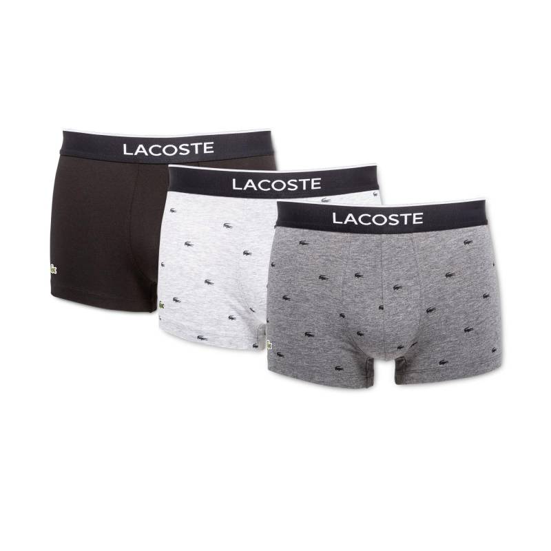 Multipack Slip Herren Schwarz L von LACOSTE