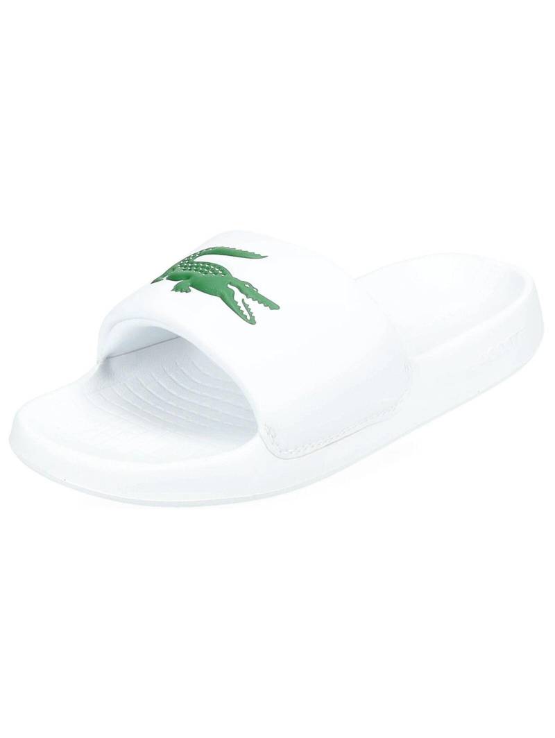 Pantoletten 45cfa0002 Herren Weiss 37 von LACOSTE