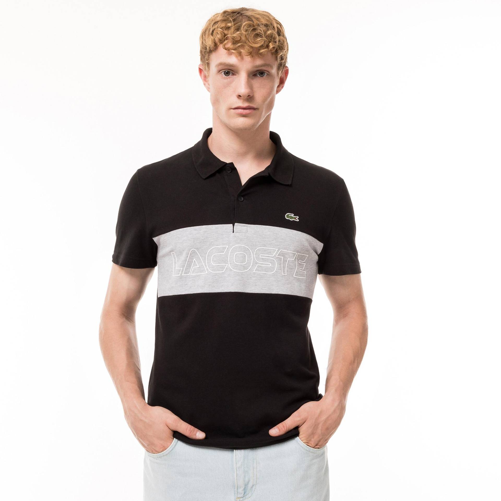 Poloshirt, Kurzarm Herren Grau T3 von LACOSTE