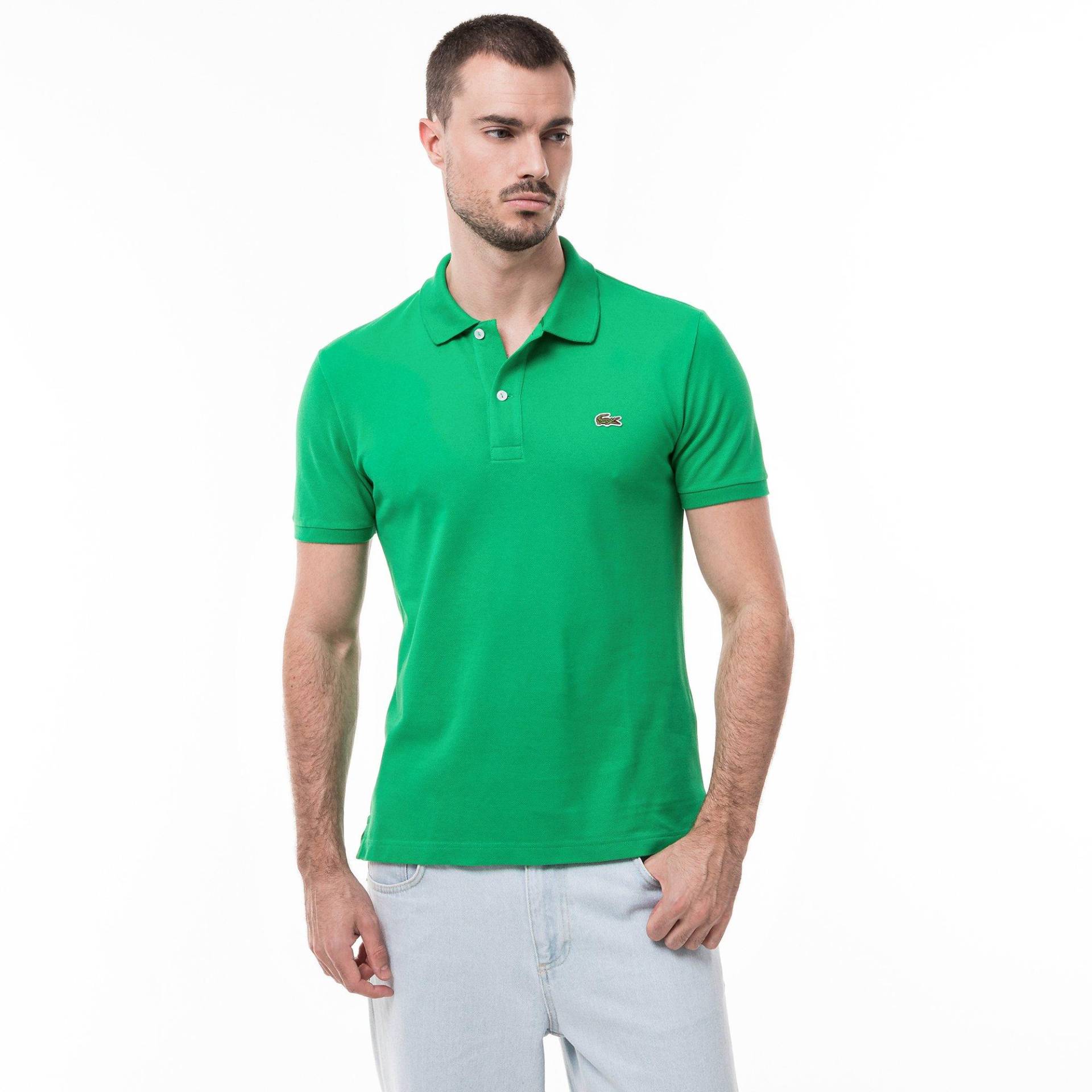 Poloshirt, Kurzarm Herren Grün T3 von LACOSTE