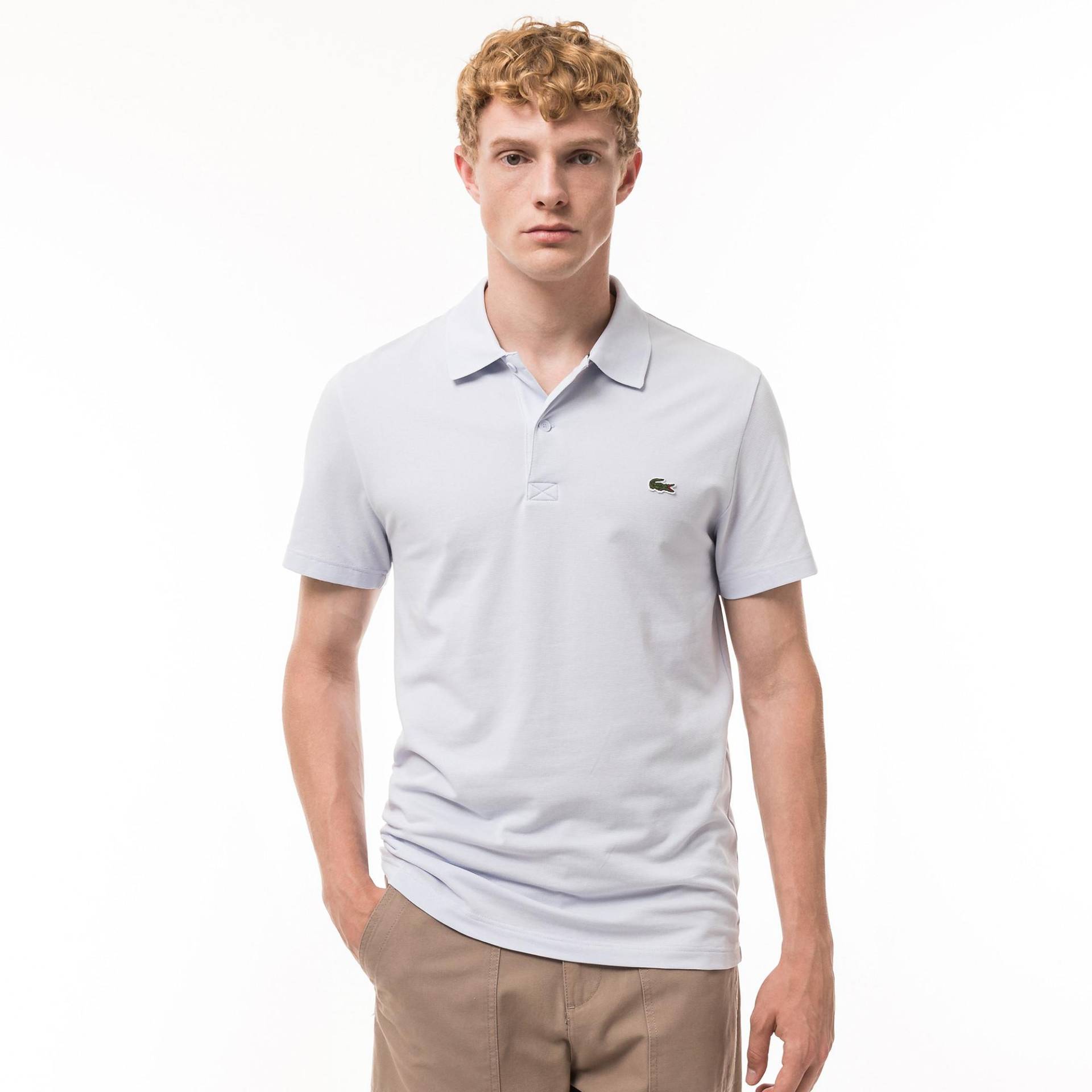 Poloshirt, Kurzarm Herren Hellblau T4 von LACOSTE