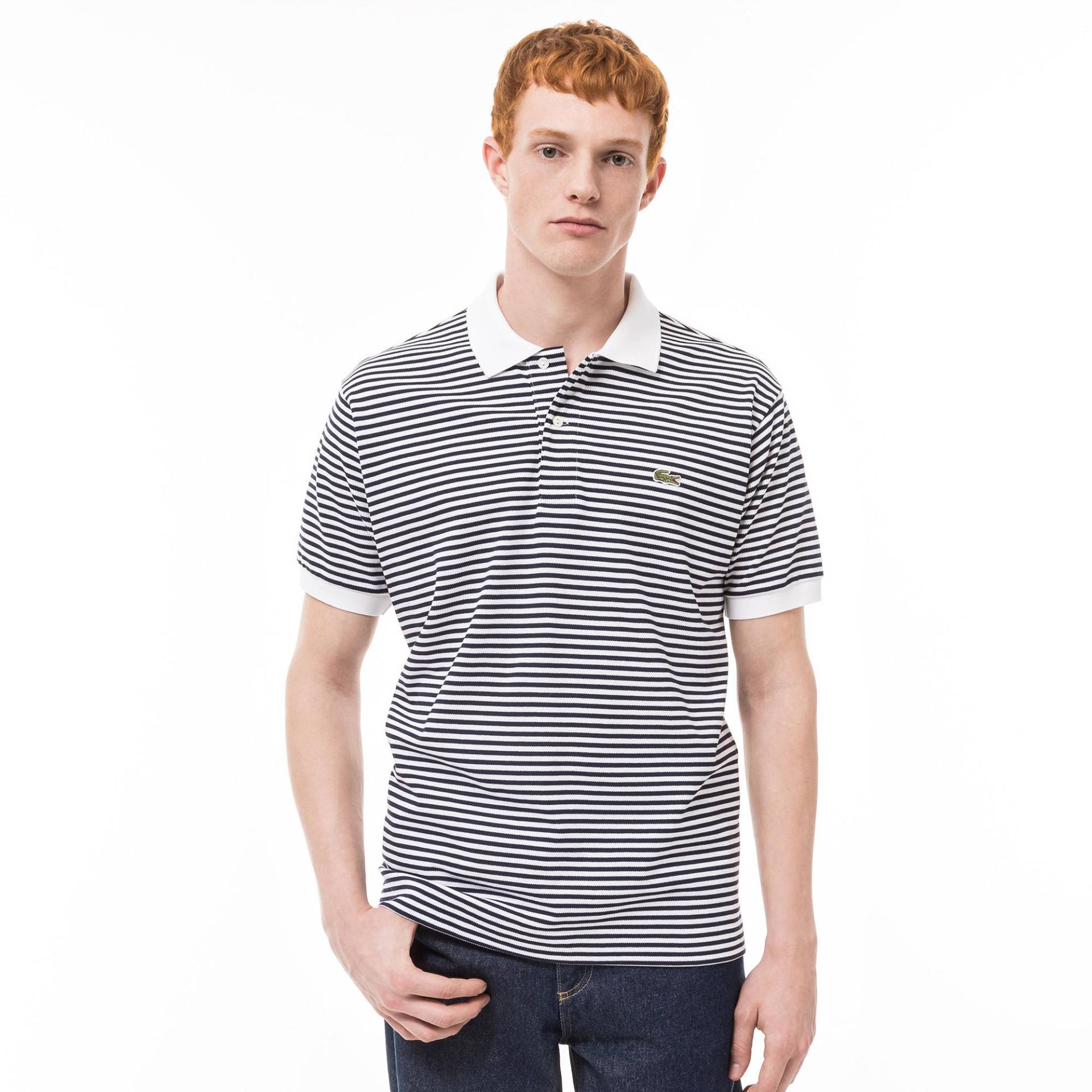 Poloshirt, Kurzarm Herren Marine T6 von LACOSTE