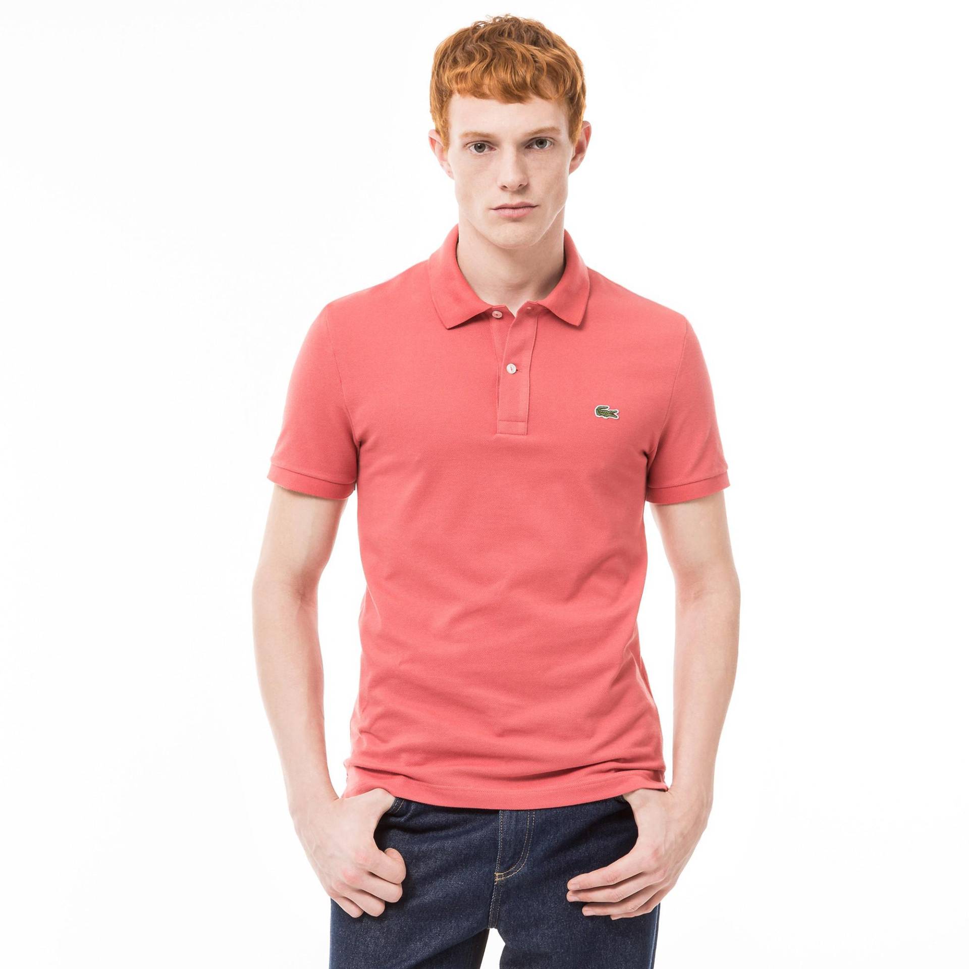 Lacoste - Poloshirt, kurzarm, für Herren, Roségold, Größe T11 von Lacoste