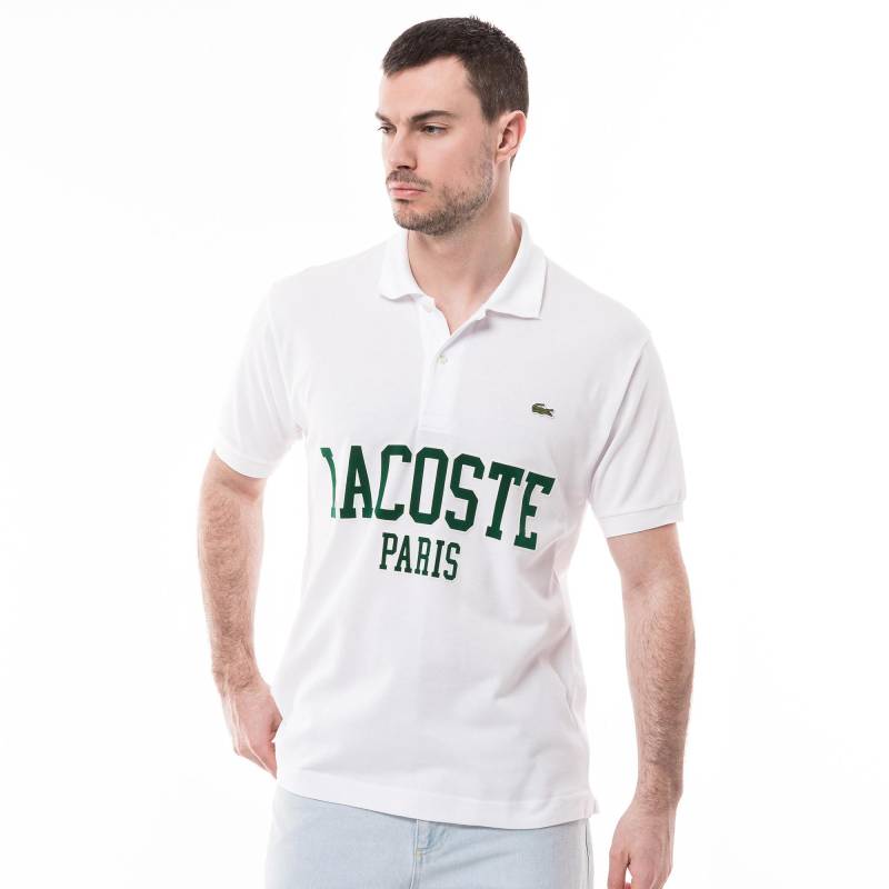 Lacoste - Poloshirt, kurzarm, für Herren, Weiss, Größe T6 von Lacoste