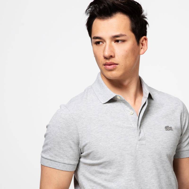 Lacoste - Poloshirt, Regular Fit, kurzarm, für Herren, Grau, Größe T3 von Lacoste