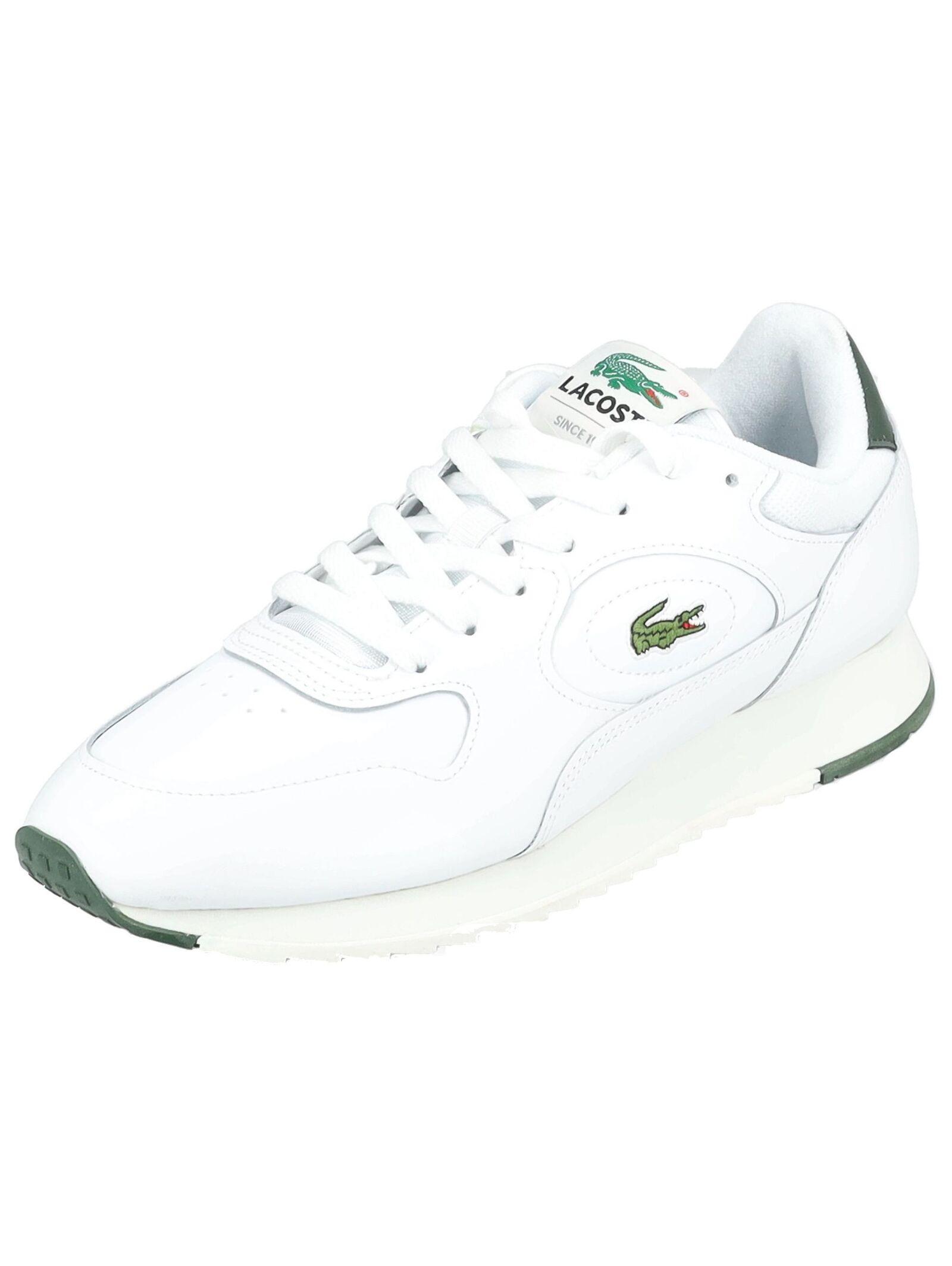 Sneaker 46sma0012 Damen Weiss 42.5 von LACOSTE