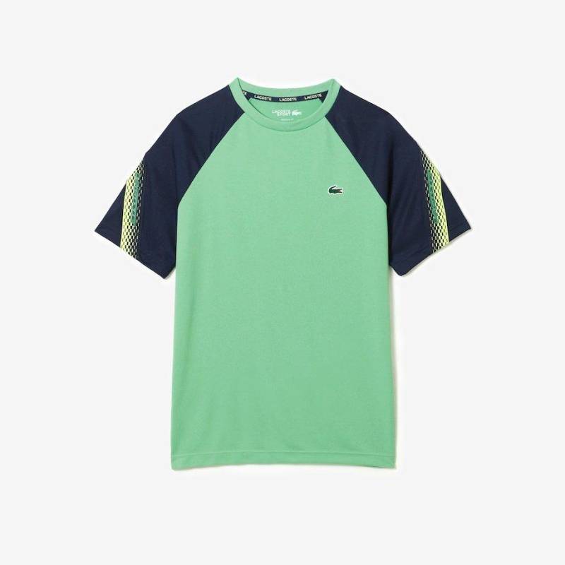 Sport T-shirt Mit Logostreifen Herren  M von LACOSTE