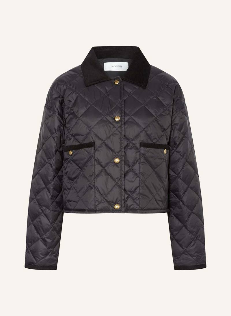 Ladneri Daunenjacke Chateau schwarz von LADNERI