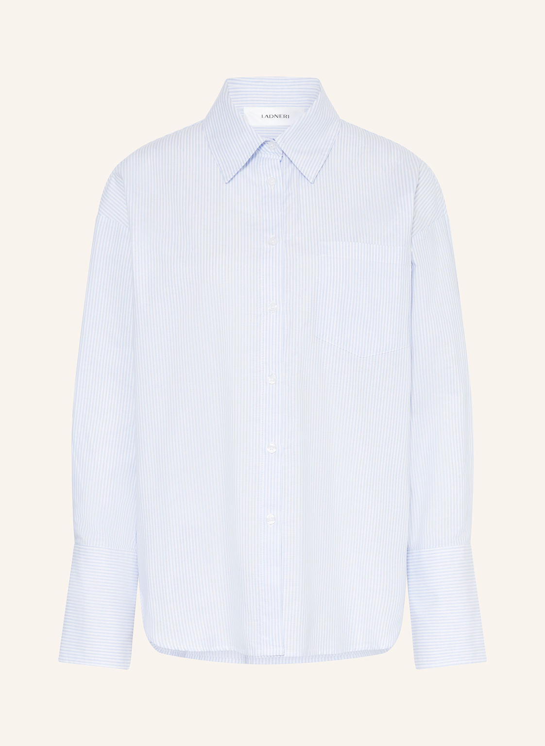Ladneri Hemdbluse St. Germain Oxford blau Ladneri Hemdbluse St. Germain Oxford blau von LADNERI