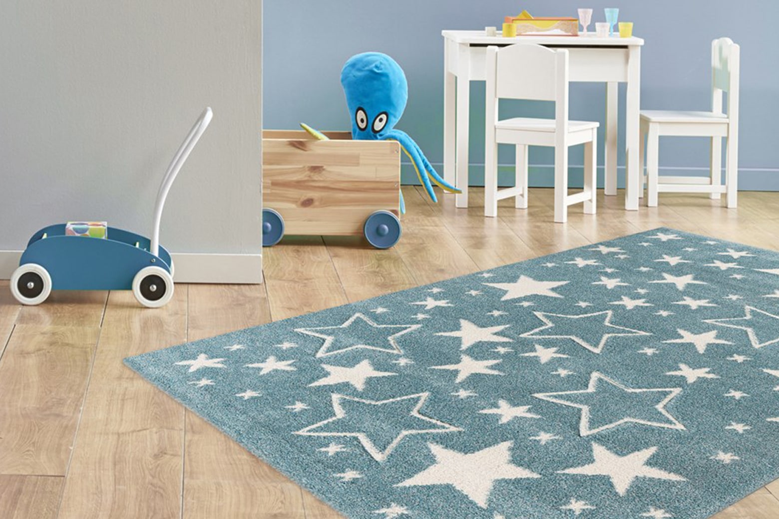 Arte Espina Kinderteppich »Amigo 529«, rechteckig, 15 mm Höhe, Sterne im Konturenschnitt Arte Espina Kinderteppich »Amigo 529«, rechteckig, 15 mm Höhe, Sterne im Konturenschnitt von Arte Espina