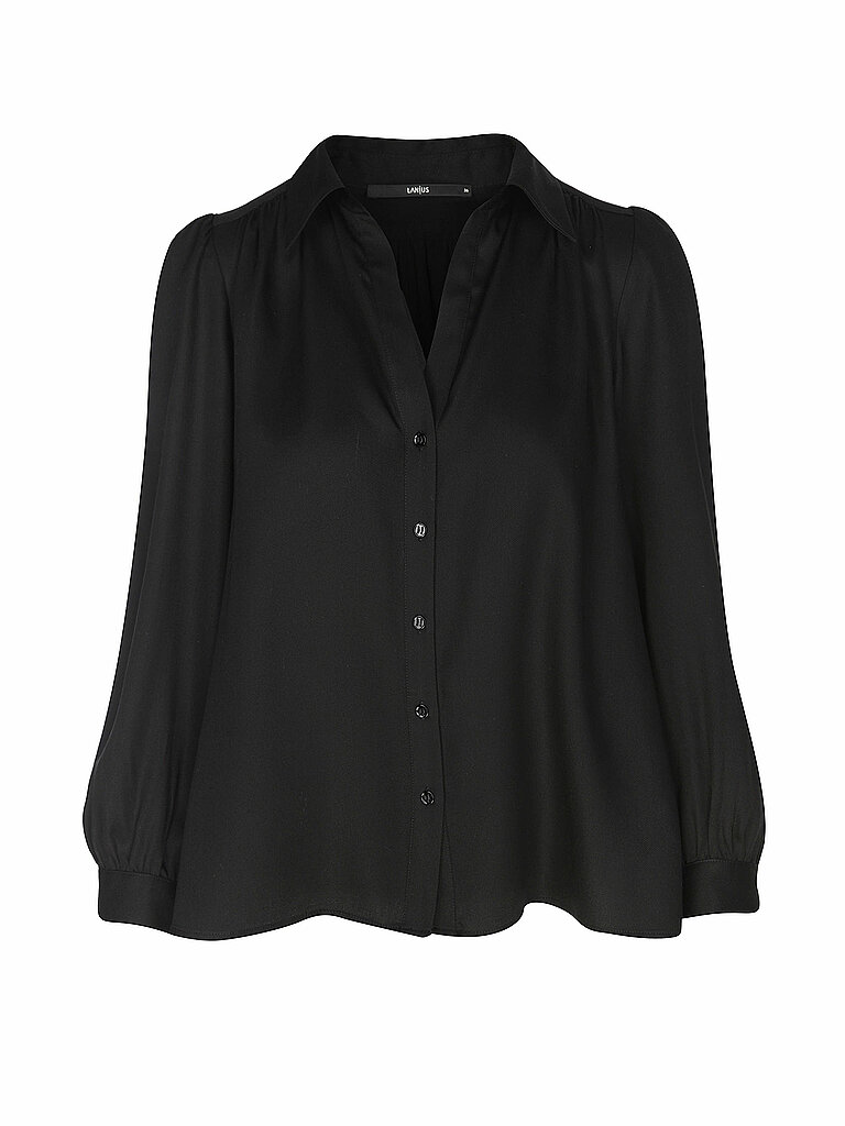 LANIUS Bluse  schwarz | 34 von LANIUS