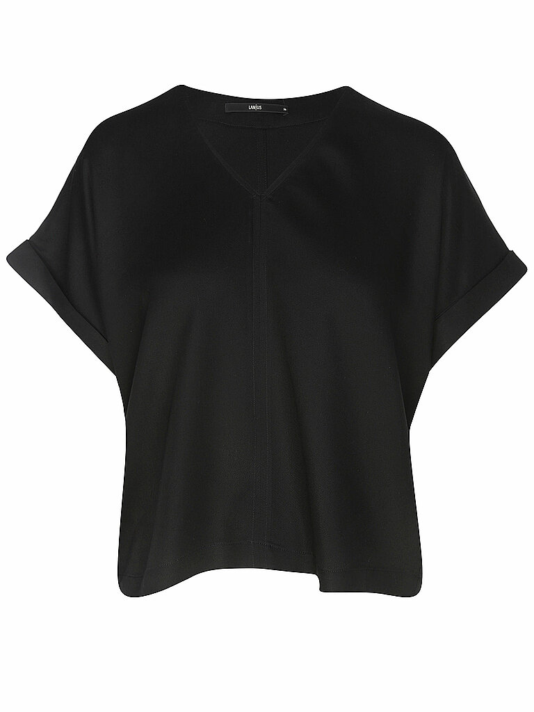 LANIUS Bluse  schwarz | 34 von LANIUS