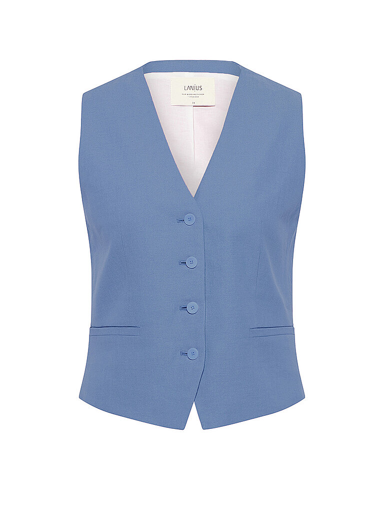 LANIUS Gilet  blau | 38 von LANIUS