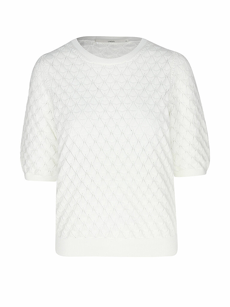 LANIUS Pullover AJOUR creme | 40 von LANIUS