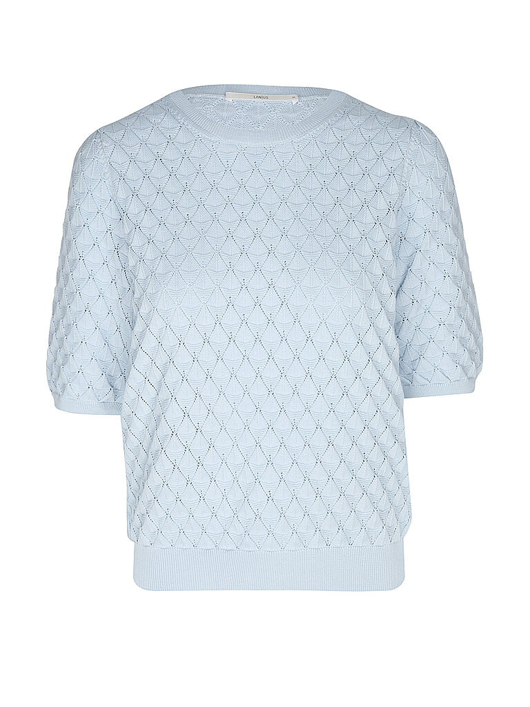 LANIUS Pullover AJOUR hellblau | 40 von LANIUS