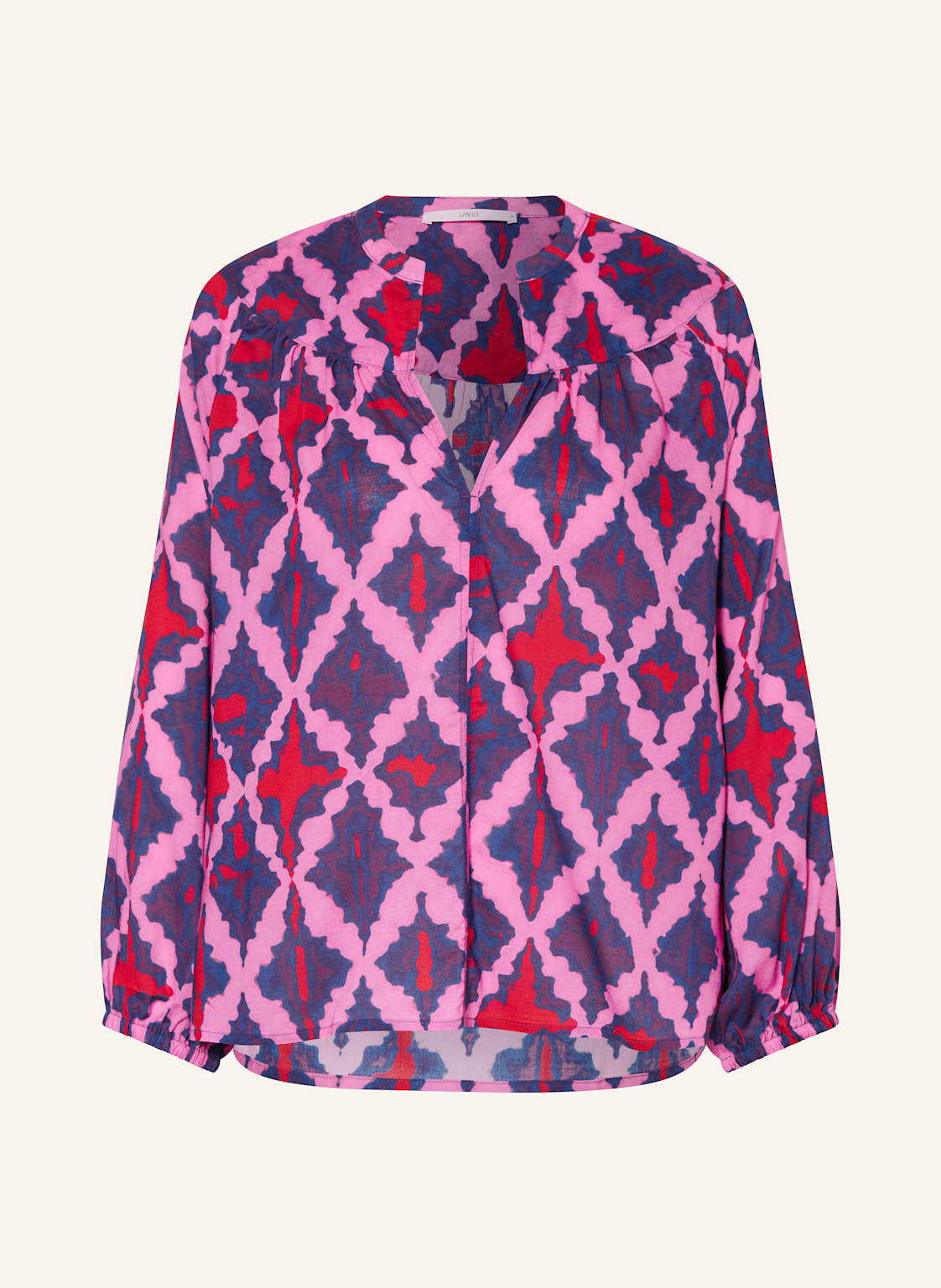Lanius Blusenshirt Mit Seide pink Lanius Blusenshirt Mit Seide pink von LANIUS
