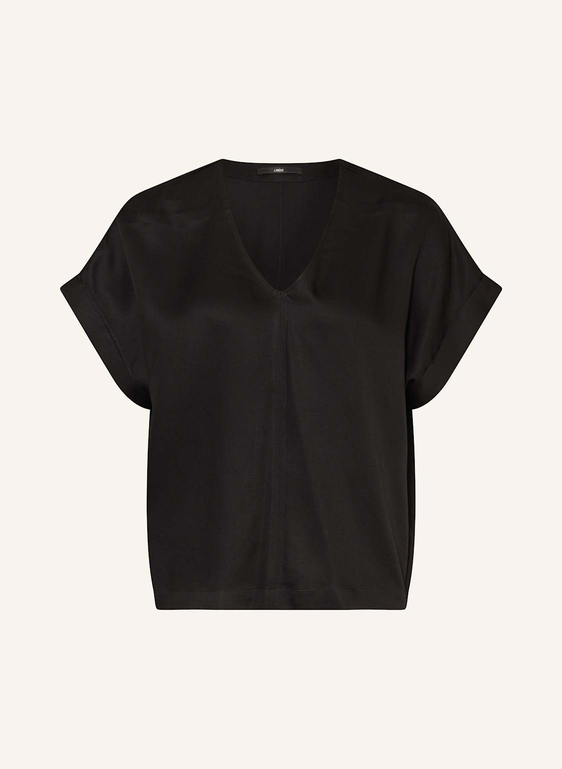 Lanius Blusenshirt schwarz Lanius Blusenshirt schwarz von LANIUS