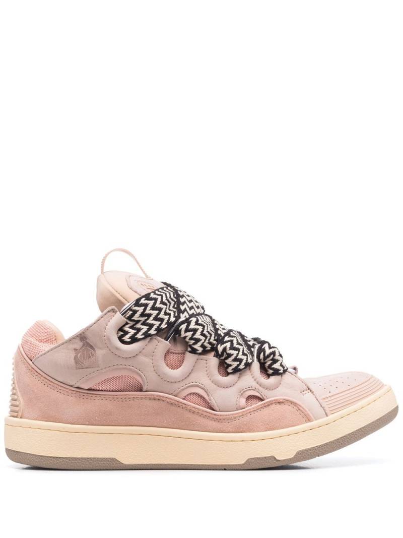 Lanvin chunky lace-up sneakers - Pink von Lanvin