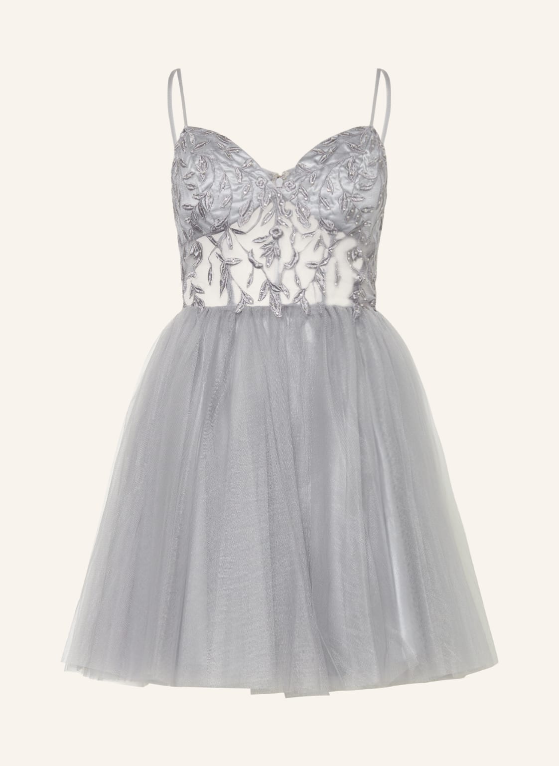 Laona Cocktailkleid Mit Schmucksteinen grau Laona Cocktailkleid Mit Schmucksteinen grau von LAONA