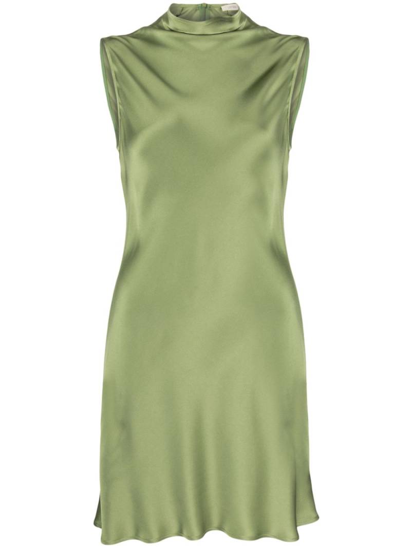 LAPOINTE sleeveless satin minidress - Green von LAPOINTE